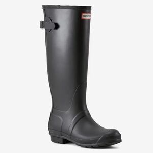 Hunter Black Tall Rain Boots